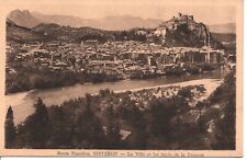 CPA - Napoleon Route - SISTERON - The City and the Banks of La Durance picture