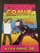 MOSCOSO COMIX #1 (Electric City 1989) -- Underground -- FN/VF RARE picture