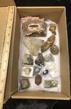 Old North Carolina Rock Collection Closed Mines Emeralds, Aqua, Garnet Etc. picture
