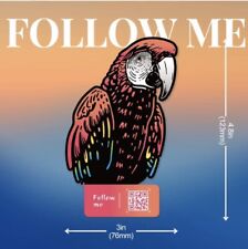 Instagram Smart QR sticker Promote Your Social Pages Parrot QR Code picture