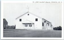 Postcard - St. John's & Paul Church, Coventry, Rhode Island picture