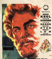 The Big Fisherman Howard Keel Susan Kohner Spanish Movie Herald 31/2x5 1/4”1959 picture