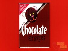 Nabisco Chocolate Snaps brown box package art 2x3