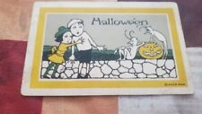 2X🔥Halloween 🔥Very Rare Gibson And Whitney  Halloween Post Cards  picture