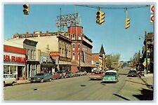 c1960 Main Street Mining Town Exterior Building Leadville Colorado CO Postcard picture