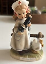Kelvin Exclusives Little Miss Nurse 1962 4 3/4” Tall C-304 Nurse With Microscope picture