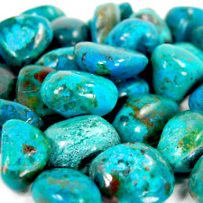 Chrysocolla Crystal Tumbled Stones, Peru picture