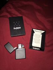 Zippo Windproof Black Matte Lighter,  Item 218, New In Box picture
