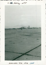 1944 WWII USAAF Maxwell Field, AL Photo #14 C-46 Airplane taking off picture