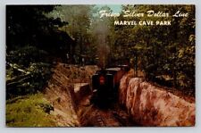 Train Frisco Silver Dollar Line MArvel Cave Park Ozarks  Missouri P178A picture