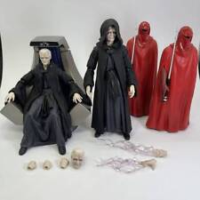 Bandai S.H.Figuarts Star Wars Emperor Palpatine Throne Room Figure Set JP Used picture