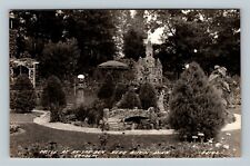 Scenic View Ak-Sar-Ben Castle Gardens Aitkin West Virginia RPPC Vintage Postcard picture