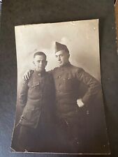 WW1 Military photograph Pair of U.S. Soldiers, picture