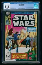 STAR WARS #43 (1981) CGC 9.2 1st APP LANDO CALRISSIAN 2nd BOBA FETT WHITE PAGES picture