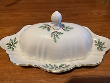 Lenox Holiday  Oval Covered Butter Dish 5937533 picture