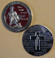 Armor of God Ephesians 6:11 - 17 Military Challenge Coin picture