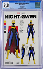Heroes Reborn: Night-Gwen #1 CGC 9.8 (Aug 2021, Marvel) Javier Garron Variant picture