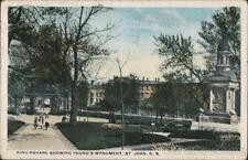 Canada 1922 Saint John,NB King Square Showing Young's Monument New Brunswick picture