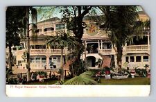 Honolulu HI-Hawaii, Royal Hawaiian Hotel, Advertising Vintage c1908 Postcard picture