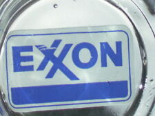 Early vintage pyroglazed Exxon gas glass ashtray some wear picture