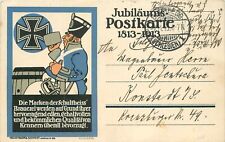 Postcard RPPC Germany 1913 Military Soldier beer drinking 23-10630 picture