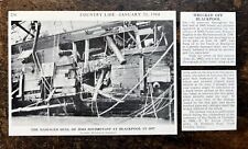 HMS Foudroyant - Wrecked off Blackpool - 1964 Press Cutting r448 picture