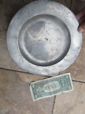 VERY RARE IDENTIFIED, HALLMARKED Colonial Pewter Plate, REVOLUTIONARY WAR, Gift picture
