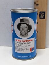 Vintage 70's Royal Crown RC Cola MLB Jose Cardenal Baseball Can picture