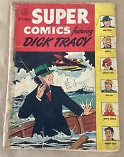 Super Comics #112 Dell comic book Golden Age  1947 Dick Tracy Annie 10c vintge picture
