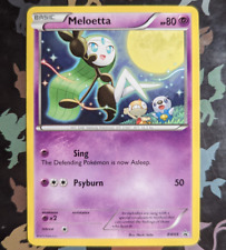 Meloetta BW68 Black & White Black Star Promo Pokemon Card NM/Exc picture