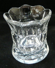 Antique 1901 Heisey Clear Glass Waldorf Astoria Pattern Toothpick Holder picture