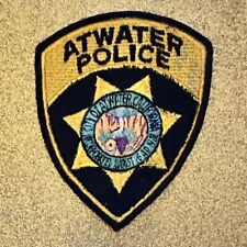 Atwater California CA Police Patch (1st Issue)  5