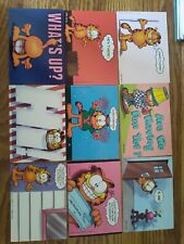 Lot of 9 GARFIELD Collectible Postcards  picture