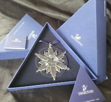 Swarovski Annual Edition 2006 Christmas Ornaments 837613 STUNNING MINT W/COA 😍  picture