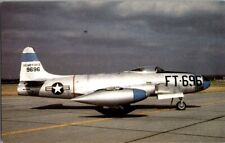 postcard Lockheed F-80C Shooting Star US Air Force A1 picture