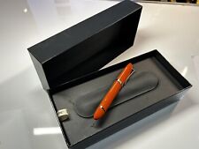 Omas 360 Hi-Tech Mezzo Mandarin Orange Limited Edition Rollerball Point Pen  picture