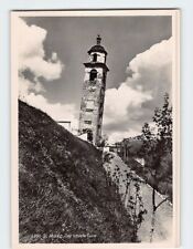 Postcard Der schiefe Turm St. Moritz Switzerland picture