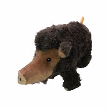 Vintage Daekor Designs Plush Stuffed Warthog Pig Boar Rare 14” Long Razorback picture