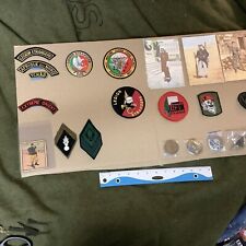 French Foreign Legion Display ( Authentic Patches/ Insignia- Rare )  picture