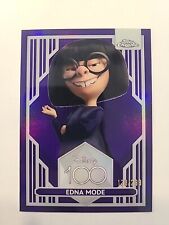 2023 Topps Chrome Disney 100 Purple /299 Edna Mode 80 - The Incredibles picture