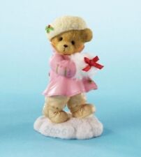 Cherished Teddies Girl Bear With Fur Muff Winter Figurine Dated 2006 4005469 picture