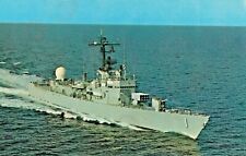 Vintage Postcard  MILITARY SHIPS  USS GLOVER AGDE-1   UNPOSTED CHROME picture