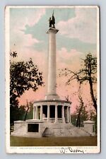 Lookout Mountain TN-Tennessee, New York Peace Monument, Vintage c1908 Postcard picture