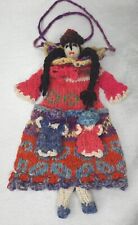 Vintage South American Quechua Handmade Knit Doll Andes Bolivia Peru picture