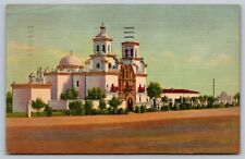 Postcard - Old Mission, San Xavier del Bac, Near Tucson, Arizona picture