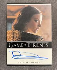 Natalie Dormer Game of Thrones 2012 Autograph Card Season 2 Auto Rittenhouse picture