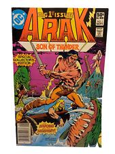ARAK SON OF THUNDER #1 DC COMICS SEPTEMBER 1981 picture