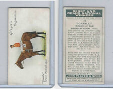 P72-88 Player, Derby & Grand Winners, 1933, #49 Grakle, R. Lyall, Horse picture