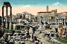 Roman Forum with Campidoglio, Rome Italy Postcard picture