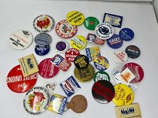 Vintage Pin Button Pinback Badge Lot picture